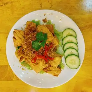 Đậu hủ muối sả chiên - 73.000 ₫ tại MeLyFood - Nhà Hàng Cơm Niêu & Cua Singapore - Nguyễn Tri Phương