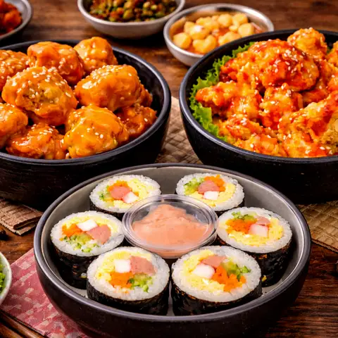 Hình ảnh Bếp Nhà Sushi - Kimbap Truyền Thống & Gá Rán Xốt Hàn - Khương Đình