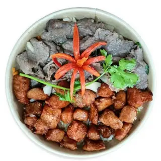 Hình ảnh Thố bò - xá xíu