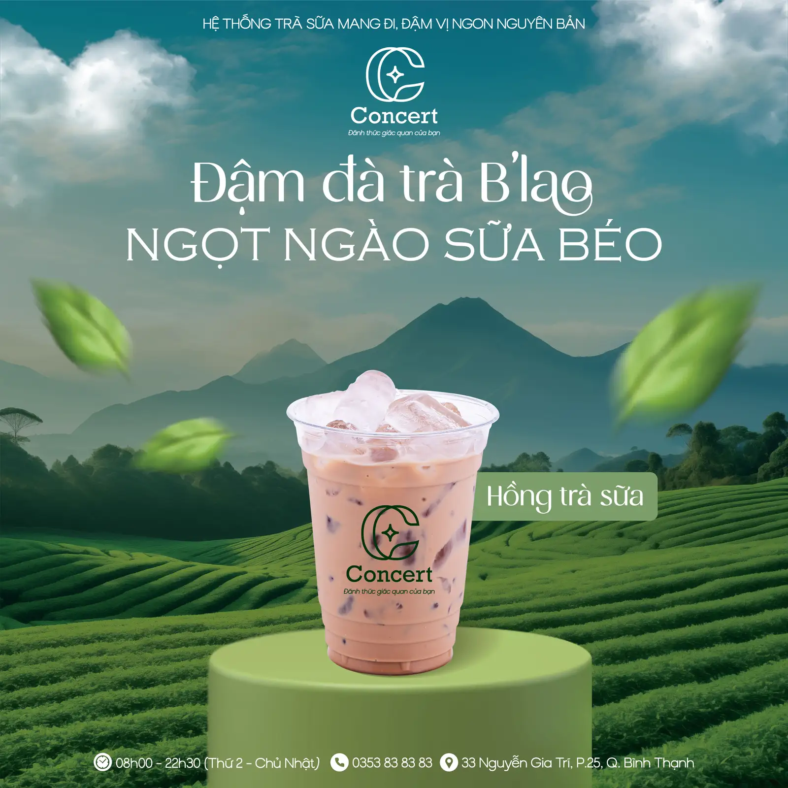 Hồng trà sữa - 29.000 ₫ tại Trà Sữa Concert - Võ Oanh