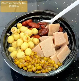 Hình ảnh Chè đá bào ( khách tự chọn 4 loại topping ,hoặc quán sẽ mặc định 4 món )
