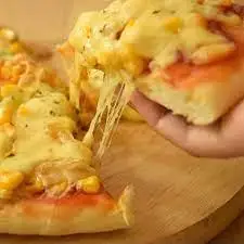 Hình ảnh Pizza chà bông phô mai 16cm