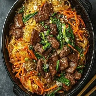 Hình ảnh Miến trộn bò