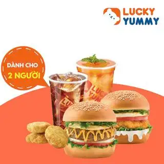 Hình ảnh Combo 2B - tín đồ burger