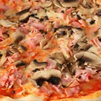 Pizza al prosciutto e funghi - 180.000 ₫ tại Pizza Luce - Dương Bá Trạc