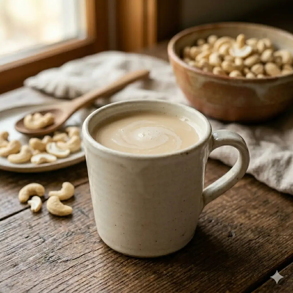 Hình ảnh Sữa hạt điều cacao
