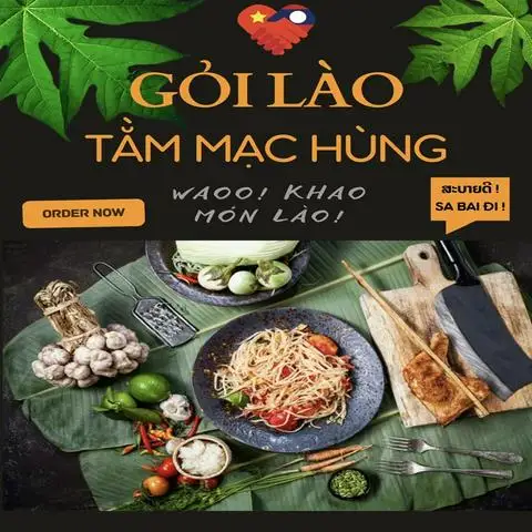 Hình ảnh Gỏi Lào Tằm Mạc Hùng - Cầu Xây 2