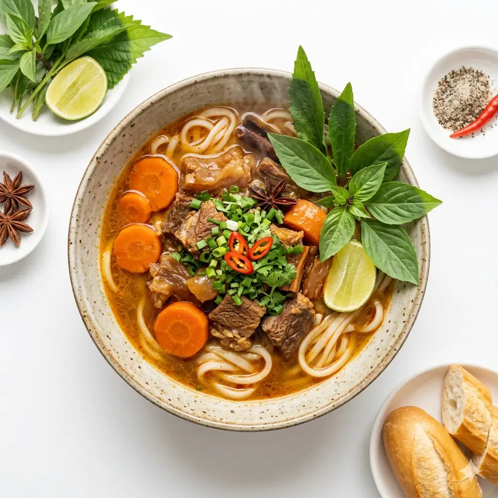 Hủ tiếu bò kho - 48.750 ₫ tại Hủ Tiếu Bò Kho & Gỏi cuốn A Thịnh - Nguyễn Thượng Hiền