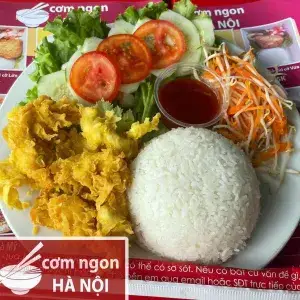 Hình ảnh Cơm gà chiên xù popcorn sốt tuỳ chọn