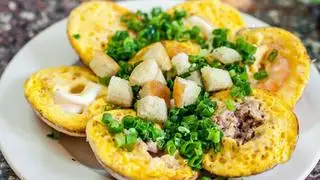 Bánh căn trứng thịt - 50.000 ₫ tại Bánh Căn Phan Rang - Đường D5