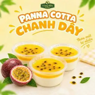 Hình ảnh Panna cotta chanh dây