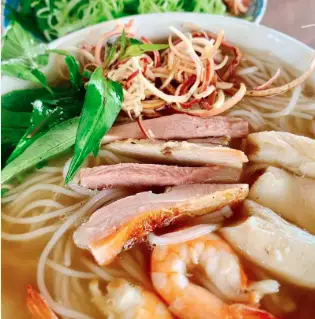 Bún nước thập cẩm - 60.000 ₫ tại Bún Nước Cô Diễm - Bún Nước & Mì Trộn Muối Ớt - Bùi Đình Túy