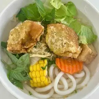 Hình ảnh Bánh canh chay rau củ - nước lèo ngọt thanh