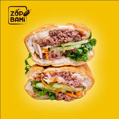 Hình ảnh Zốp Bami - Bánh Mì Thịt Nướng & Bơ Nướng Mật Ong - Nguyễn Đổng Chi