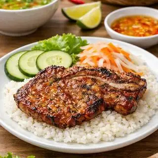 Cơm sườn - 45.000 ₫ tại Cơm Tấm Hài - Since 1995 - Bắc Hải