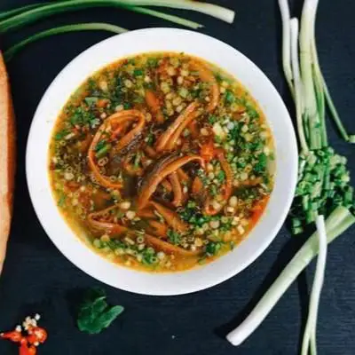 Hình ảnh LƯƠN ĐỒNG XỨ NGHỆ- BÚN CÁ CHẤM HÀ NỘI - Đỗ Xuân Hợp