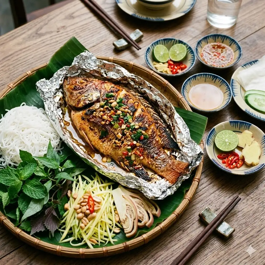Hình ảnh Cá diêu hồng nướng - 1.2kg