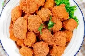 Gà viên lắc bột phô mai - 36.000 ₫ tại Cá Viên Chiên Ngon - Lê Đức Thọ
