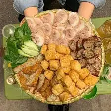 Hình ảnh Bún Đậu Mắm Tôm Đầy Đủ