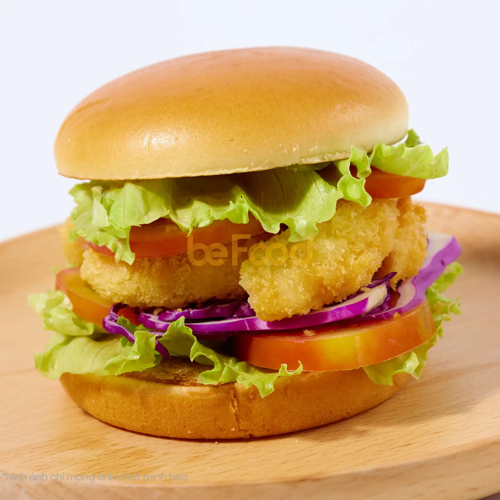 Hamburger - 35.000 ₫ tại Tiệm Nhà Ku Ken - Trà Sữa & Chân Gà Nướng - Hưng Phú