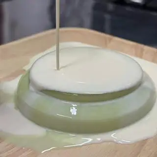 Tàu hũ matcha - 20.000 ₫ tại Tàu Trảng Bà Hu - Tàu Hũ Lạnh - Nguyễn Tuân