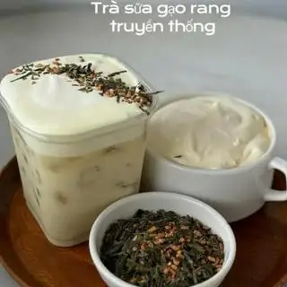 Hình ảnh Trà sữa gạo rang