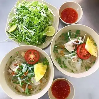 Bún cá sứa Nha Trang ( gấp đôi phần ngon ) - 70.000 ₫ tại Cô Hai Quán - Bún Cá Nha Trang & Nem Nướng Nha Trang - Bàu Cát