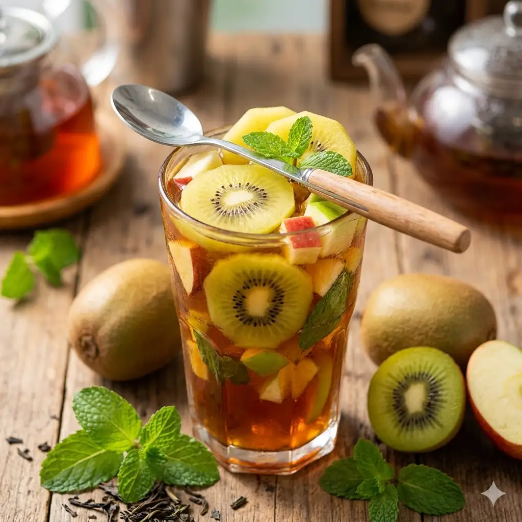 Hình ảnh Trà táo kiwi