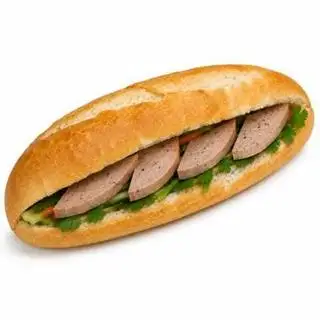 Hình ảnh Bánh mỳ thịt chả bò