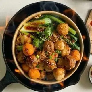 Hình ảnh Mì trộn Indomie - topping tự chọn