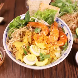 Mì Quảng tôm thịt - 55.000 ₫ tại Mì Quảng & Bún Chả Cá Nha Trang - An Dương Vương