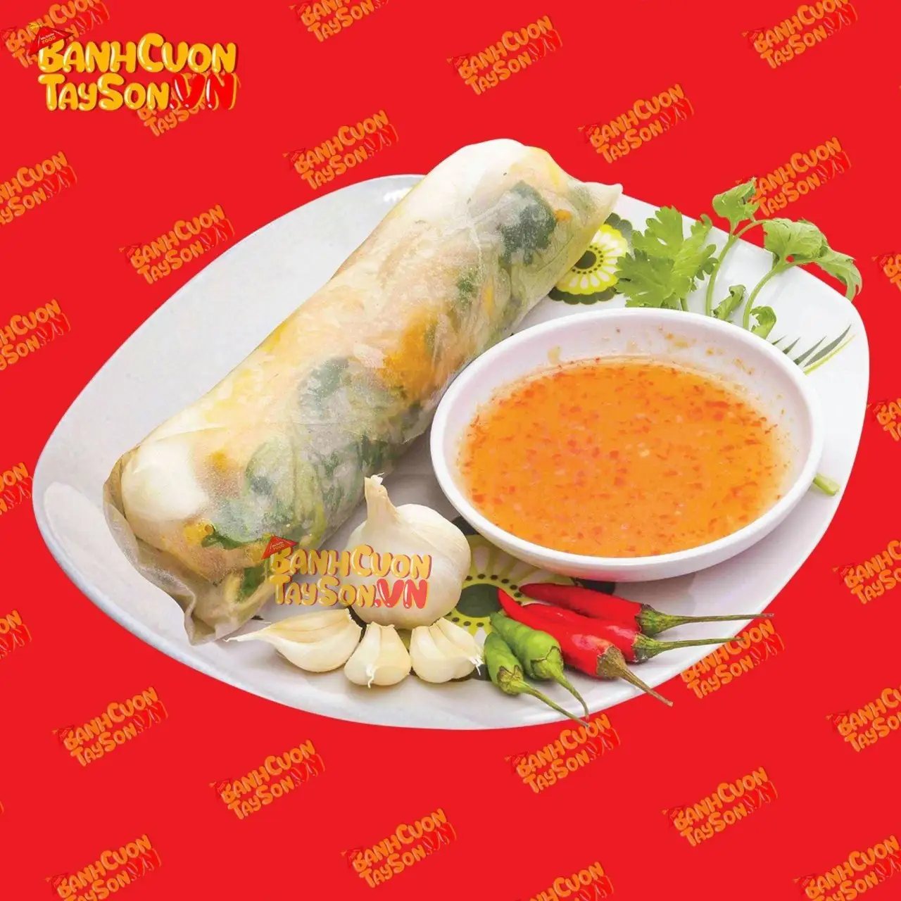 Cuốn sẵn lụi heo ( Tiêu chuẩn) - 33.000 ₫ tại Bánh Cuốn Tây Sơn MsSmile FOOD - Hòa Hảo