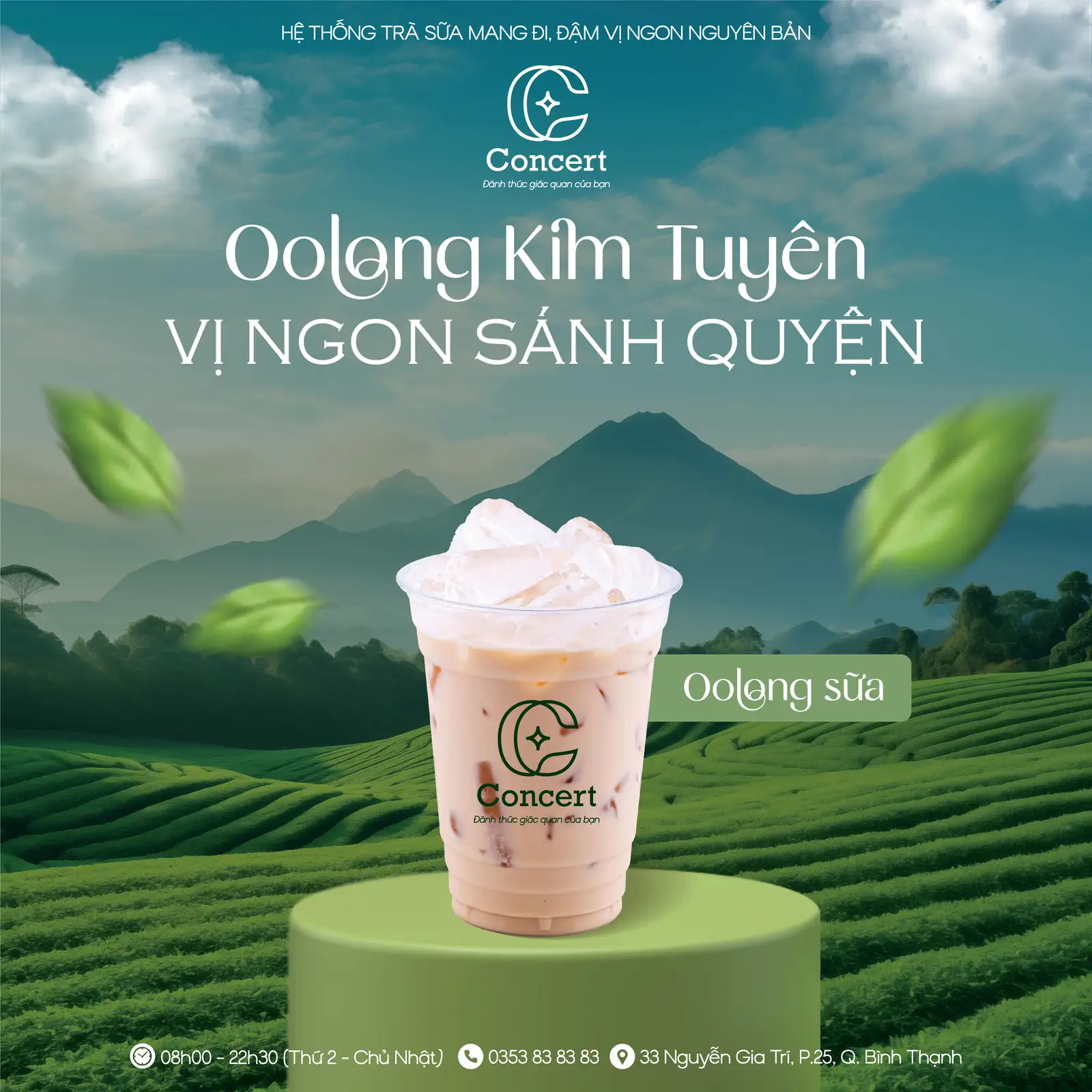 Oolong sữa - 29.000 ₫ tại Trà Sữa Concert - Võ Oanh
