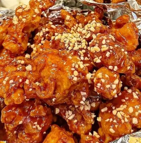 Gà viên kèm khoai tây sốt cay - 45.000 ₫ tại Gà Rán Chip Top - Vườn Lài
