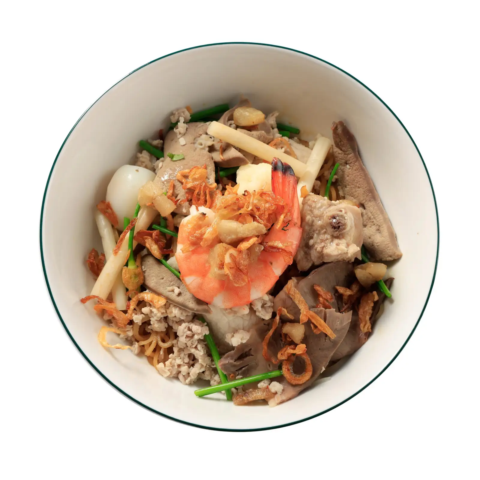 Khô thường - dry regular - 80.000 ₫ tại  Hủ Tiếu Nam Vang Nhân Nghĩa Quán - Nguyễn Trãi