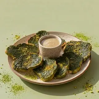 Hình ảnh Brio matcha - bánh giòn matcha - pistachio