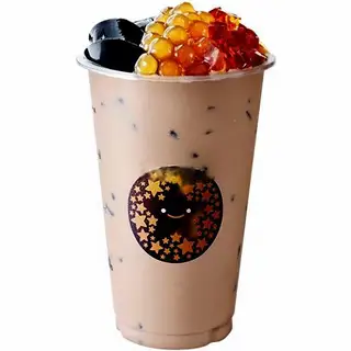 Hình ảnh Trà sữa kim cương đen Okinawa