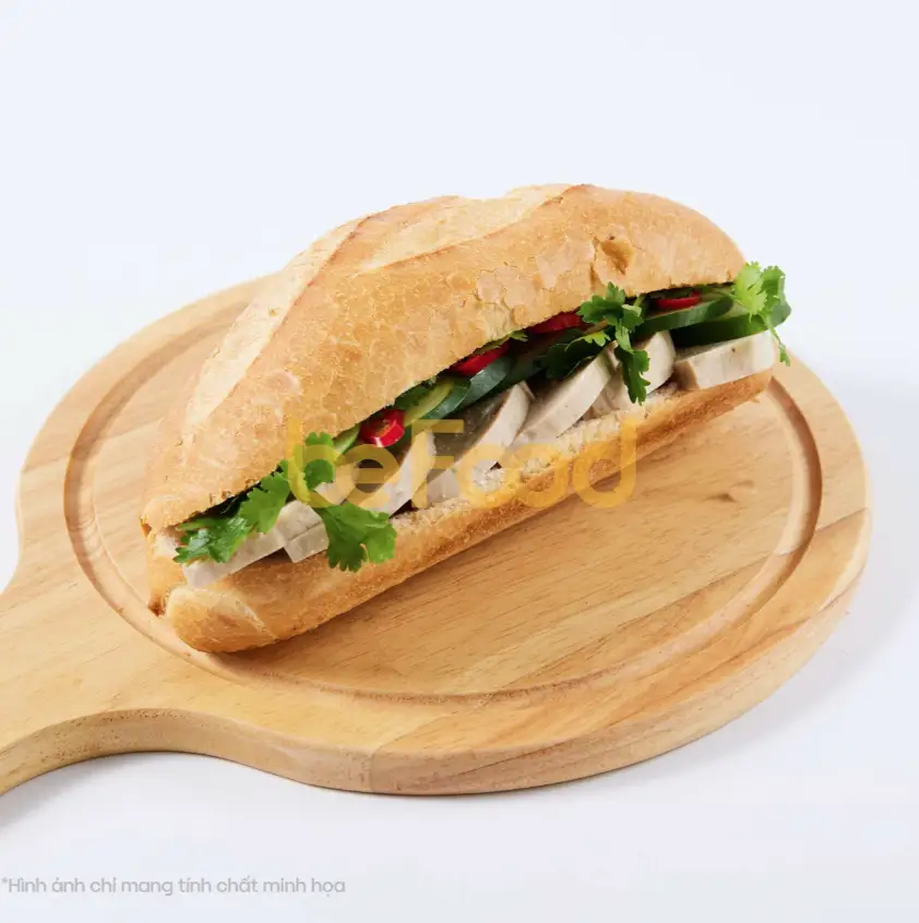 Hình ảnh Bánh mì chả lụa muối tiêu
