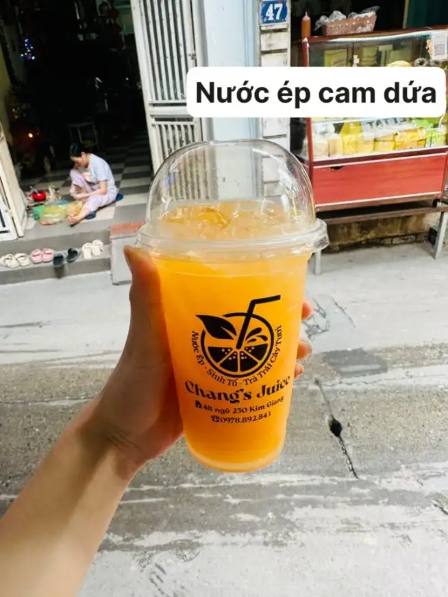 Hình ảnh Nước ép cam - dứa