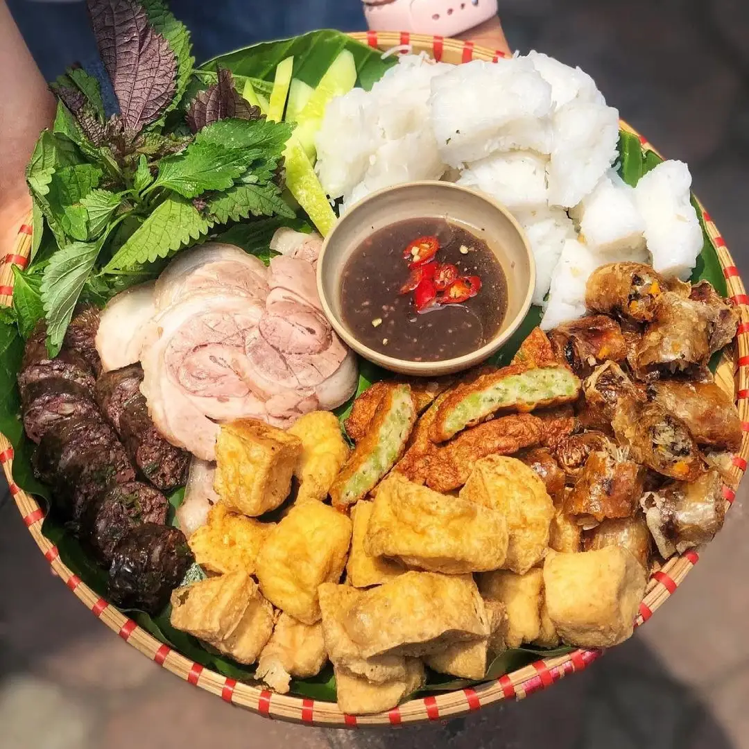 Mẹt tá lả - 80.000 ₫ tại Bún Đậu Mắm Tôm Xồm - Lê Văn Lương