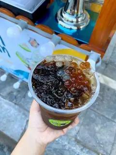 Hình ảnh Trà Bí Đao Full Topping - Thạch Sợi - Trân Châu - Hạt Chia