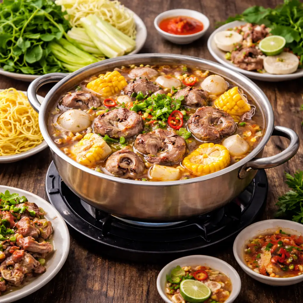 Lẩu đuôi bò - 320.000 ₫ tại Trúc Vân - Phở Vị Bắc - Đường Số 3