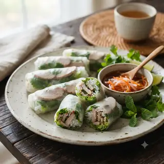 Hình ảnh Gỏi cuốn thịt nạc