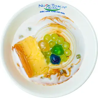 Hình ảnh Rau câu sữa dừa caramen