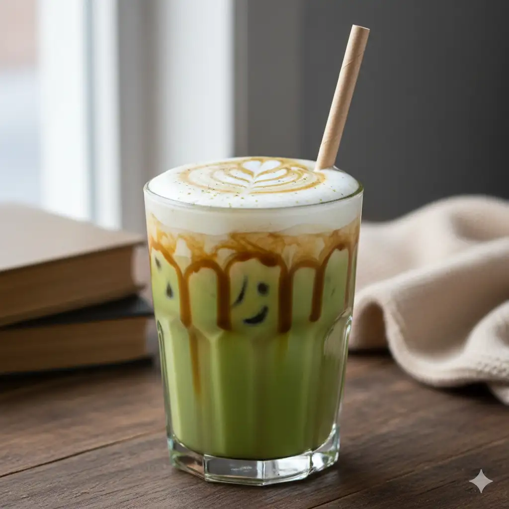 Matcha Latte Cr Cheese (L) - 35.000 ₫ tại HẠC Coffee Milk Tea - Nguyễn Kiệm 