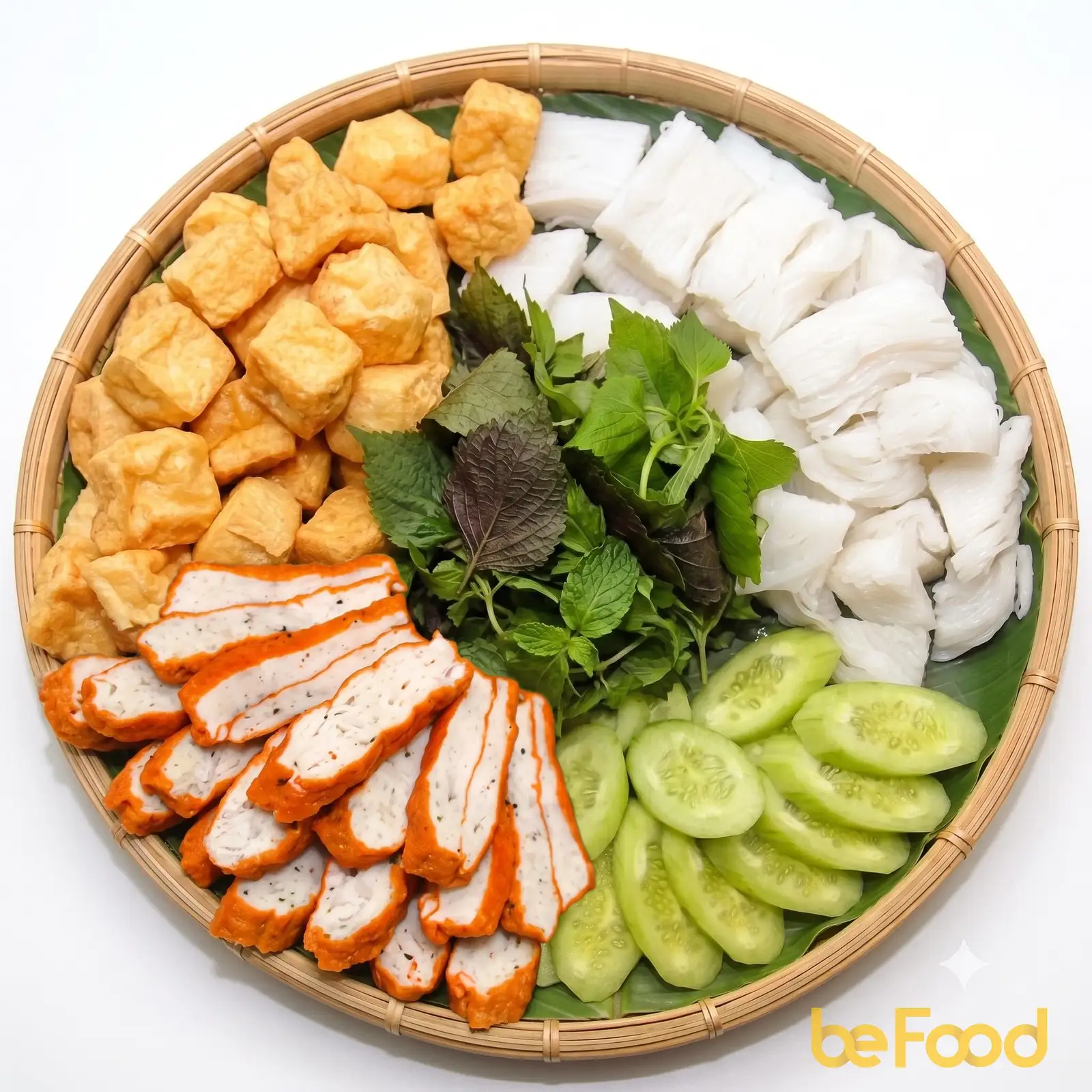 Hình ảnh Bún đậu đầy đủ không chả cốm