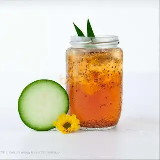 Nước sâm bí đao hạt chia nhà nấu - 20.000 ₫ tại Bún Bò Huế O Huyền - Hoàng Sa