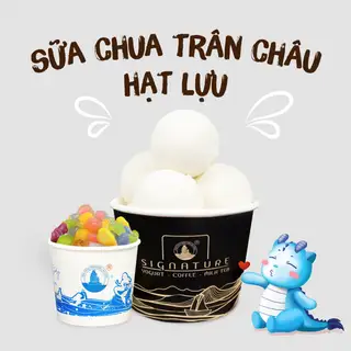 Hình ảnh Sữa chua trân châu hạt lựu