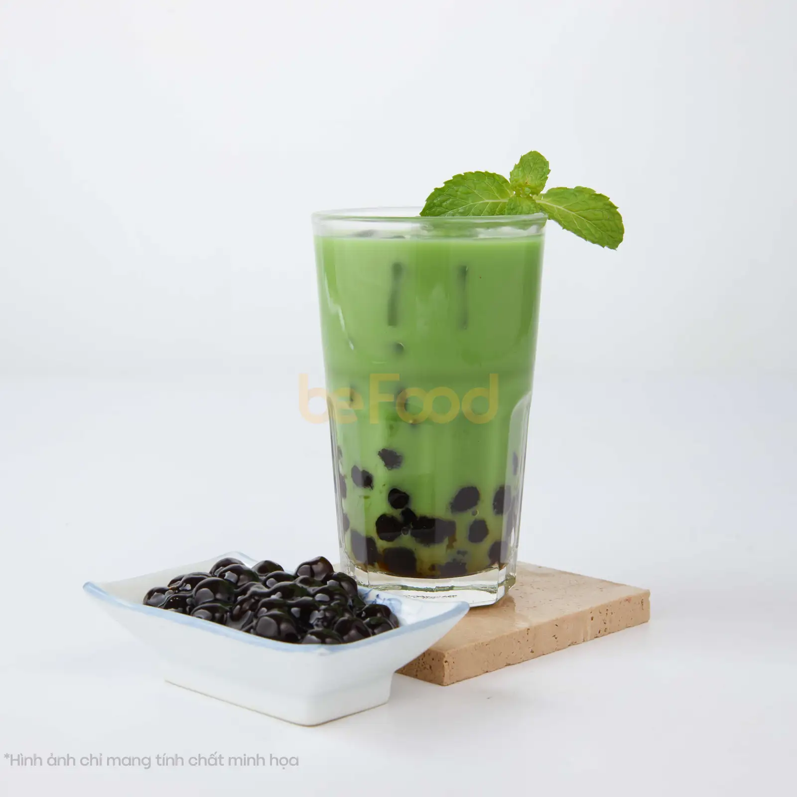Trà sữa matcha - 48.000 ₫ tại Lucky Bread - Bánh Mì, Bánh Ngọt & Trà Trái Cây - Kinh Dương Vương