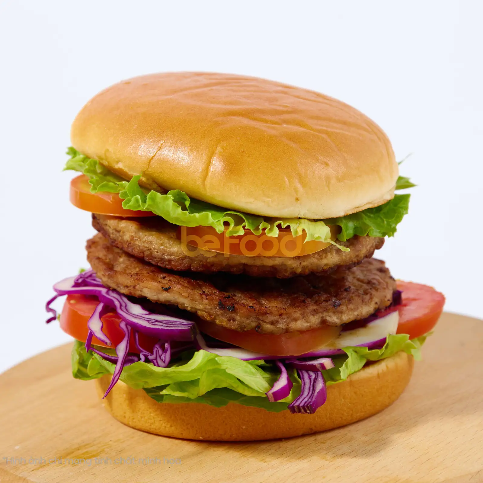 Burger bò sốt tiêu đen - 71.250 ₫ tại Hus Burger & Coffee - Nguyễn Phi Khanh